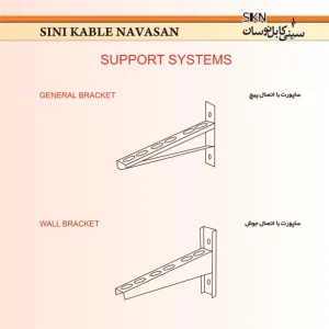 قیمت انواع پایه نردبان کابل