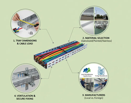  راهنمای خرید سینی های شش خم