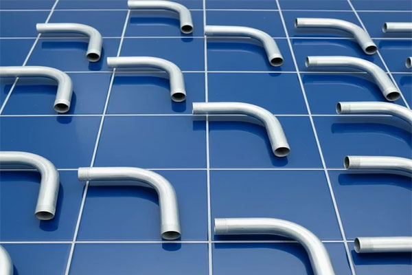 زانو دور دار  لوله برق