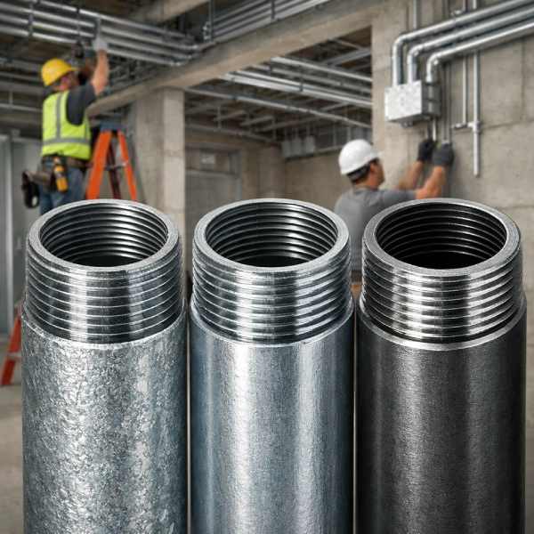 لوله فولادی برق گالوانیزه (2) خرید لوله فولادی برق گالوانیزه