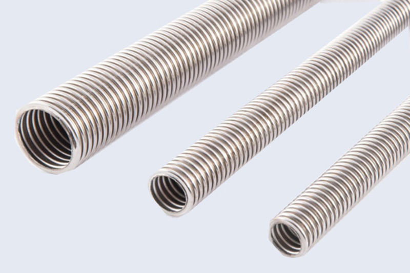 لوله خرطومی فلزی بدون روکش